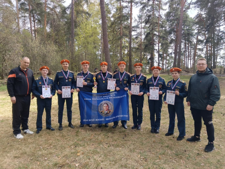 Городские соревнования "Школа безопасности".