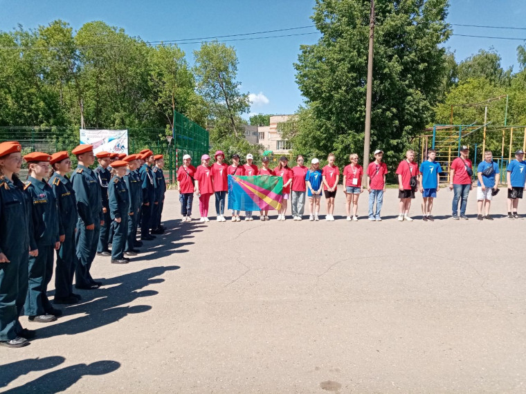 1 июня, в День защиты детей, в Кинешме состоялся Фестиваль детства и юности Движения первых..
