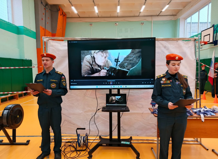 Патриотическое мероприятие «Служу Отечеству», посвященное Дню защитника Отечества..