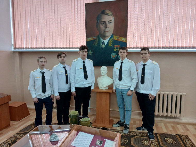 Музей Маршала А.М. Василевского посетили студенты 1-го и 2-го курсов ОГБПОУ «Ивановского железнодорожного колледжа»..